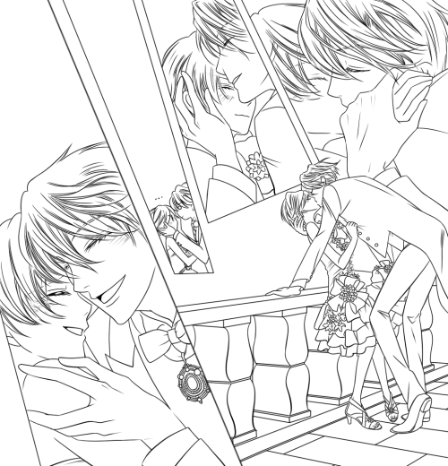 toudumb: Original picture from the final volume of Ouran High School Host Club can be viewed here.Co