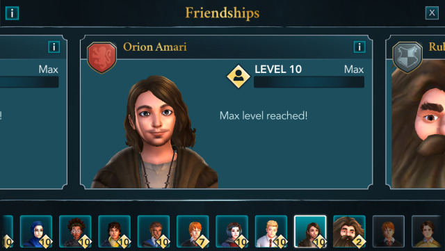 What year is Orion Amari in?