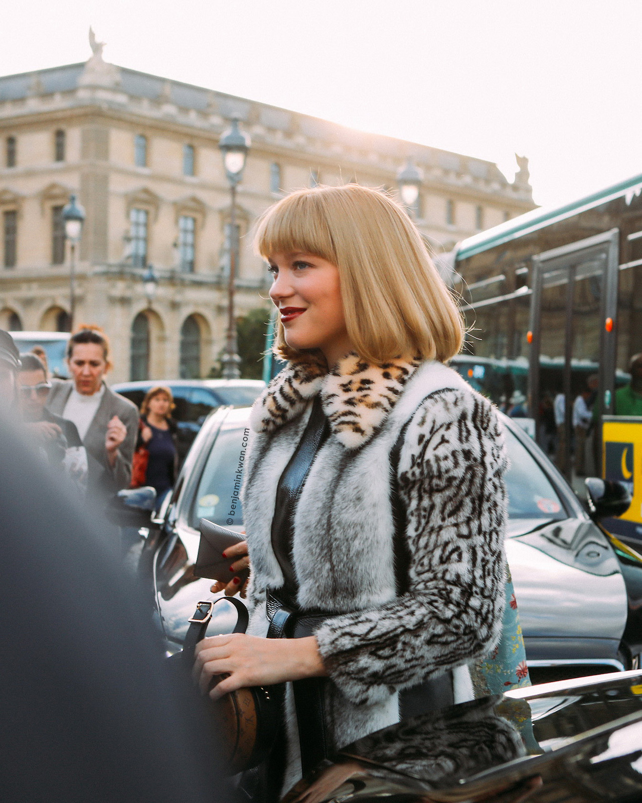 SNAPPED by benjaminkwan.com — Lea Seydoux at Louis Vuitton SS 2018