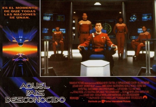 William Shatner and Christopher Plummer  in “Star Trek VI: The Undiscovered Country”        Spanish 