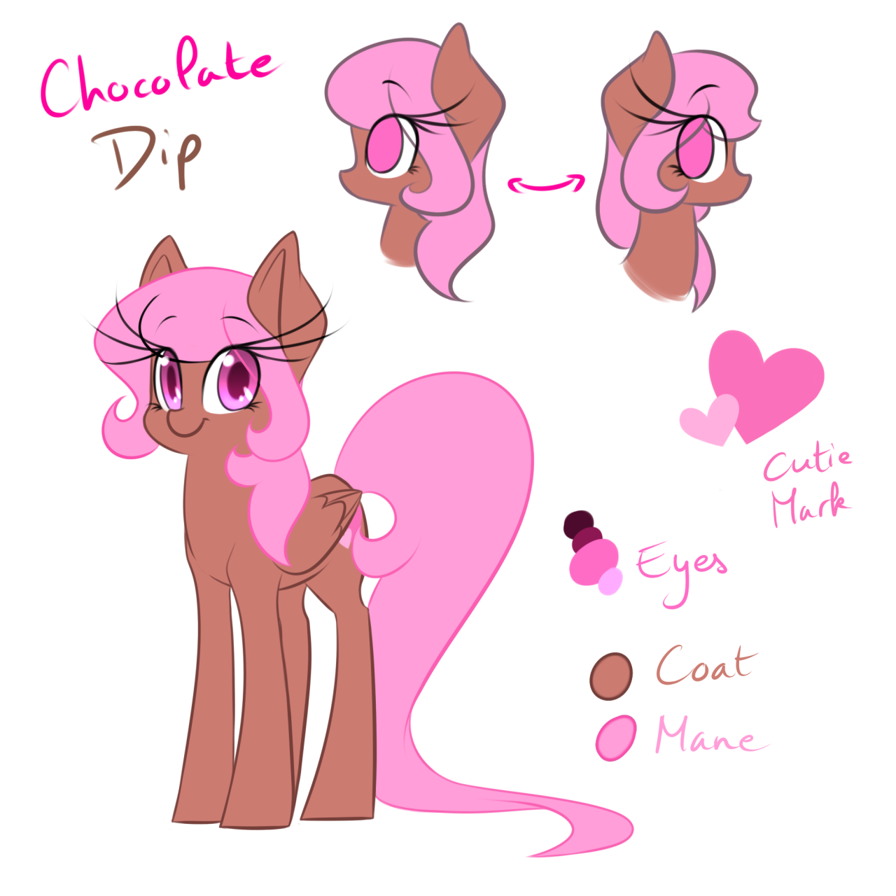 cocochanelchocolat:  Look, I finally made a ref for Chocolate :’D  Lookit dat cutie