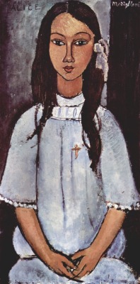 art-centric:  Alice Amedeo Modigliani, 1915