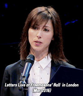 poirott:Benedict Cumberbatch and Sophie Hunter fave appearances by year ↳ Letters Live edition (2014