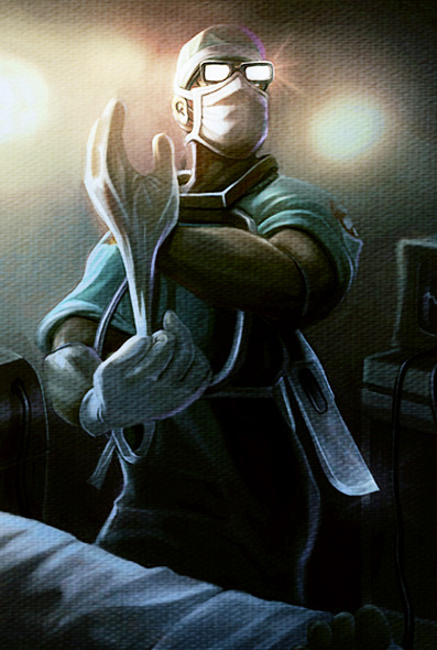 stapledfinger-deactivated202011:  M.D. Kennen, Surgeon Shen, and Nurse Akali + their