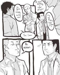 Drkarayua:  If Cas Were To Lose His Angel Mojo, I Want Nothing More Than It To Be