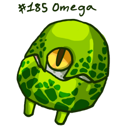 popkas:  From an ancient race, he can change like a shapeshifter. Omega is the first of the Hengers!  It’s a Henger/Dino hybrid, and for some reason it’s curled up into an egg.  This is something all Hengers can do, they curl up their bodies and