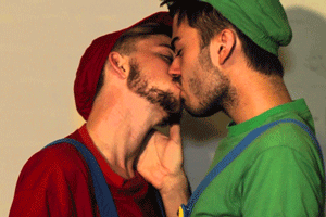Never even thought about Mario &amp; Luigi making out&hellip;because they