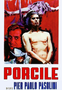 Poster for Pier Paolo Pasolini’s Porcile, 1969