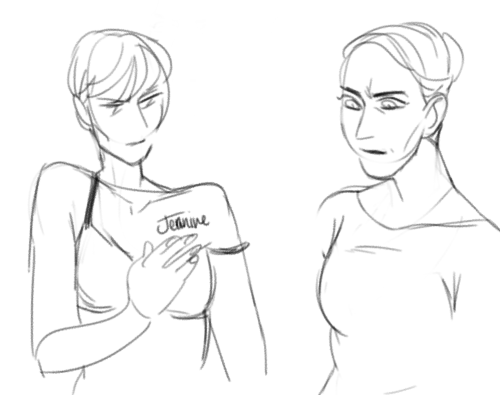 COOL SO @almacoin2016 WROTE A 6K JEANTRIS FIC SO LIKE I JUST FUCKIN DREW THAT FOR THE WHOLE DAY INST