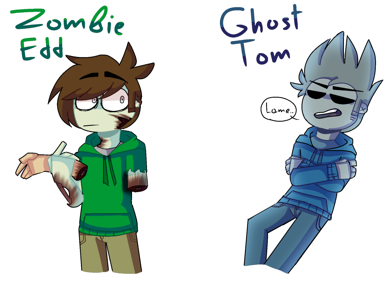 I drew eddsworld character's (I didn't try for Matt) : r/Eddsworld