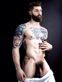 Muscles, Bareback, Fur & Thick