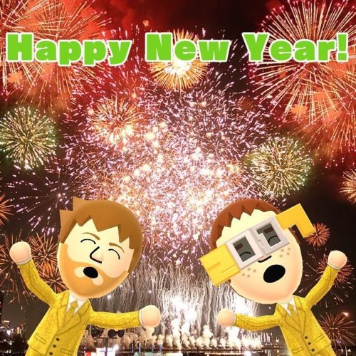 #happynewyear #newyear2017 #happyholidays #miitomo #nintendo #happynewyears #newyear #gaymer #gaymer