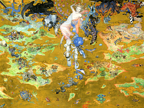 crossconnectmag: Yoshitaka Amano: Elevating Anime Yoshitaka Amano (天野 喜孝) is a Japanese painter, cha