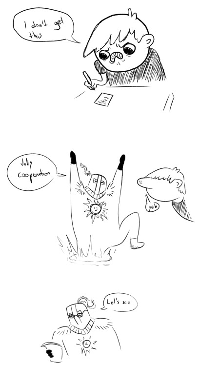 thebluecake: i wish i’d be able to summon solaire to help me with my homework