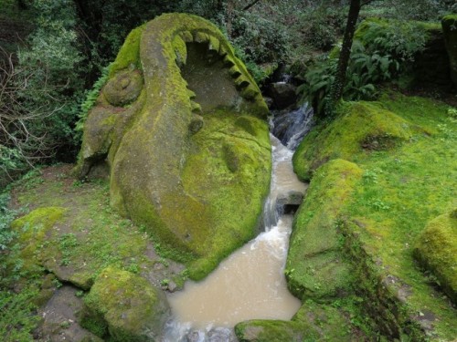 tindalosmalakia: Bomarzo (Italy) The Monster Park BEEN THERE SO MANY TIMES! :D awesome gardens!