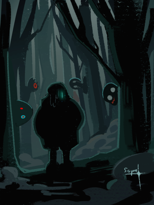 Practice Environmental Painting + Testing My New Costume Brush Hwhsh