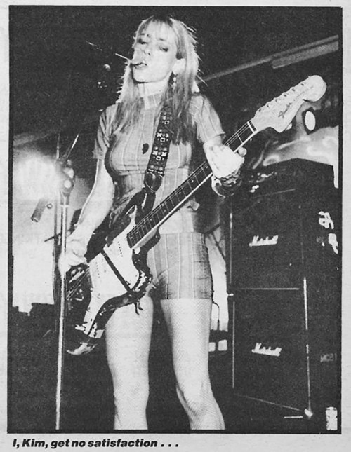 arte-rock: Kim Gordon, Sonic Youth