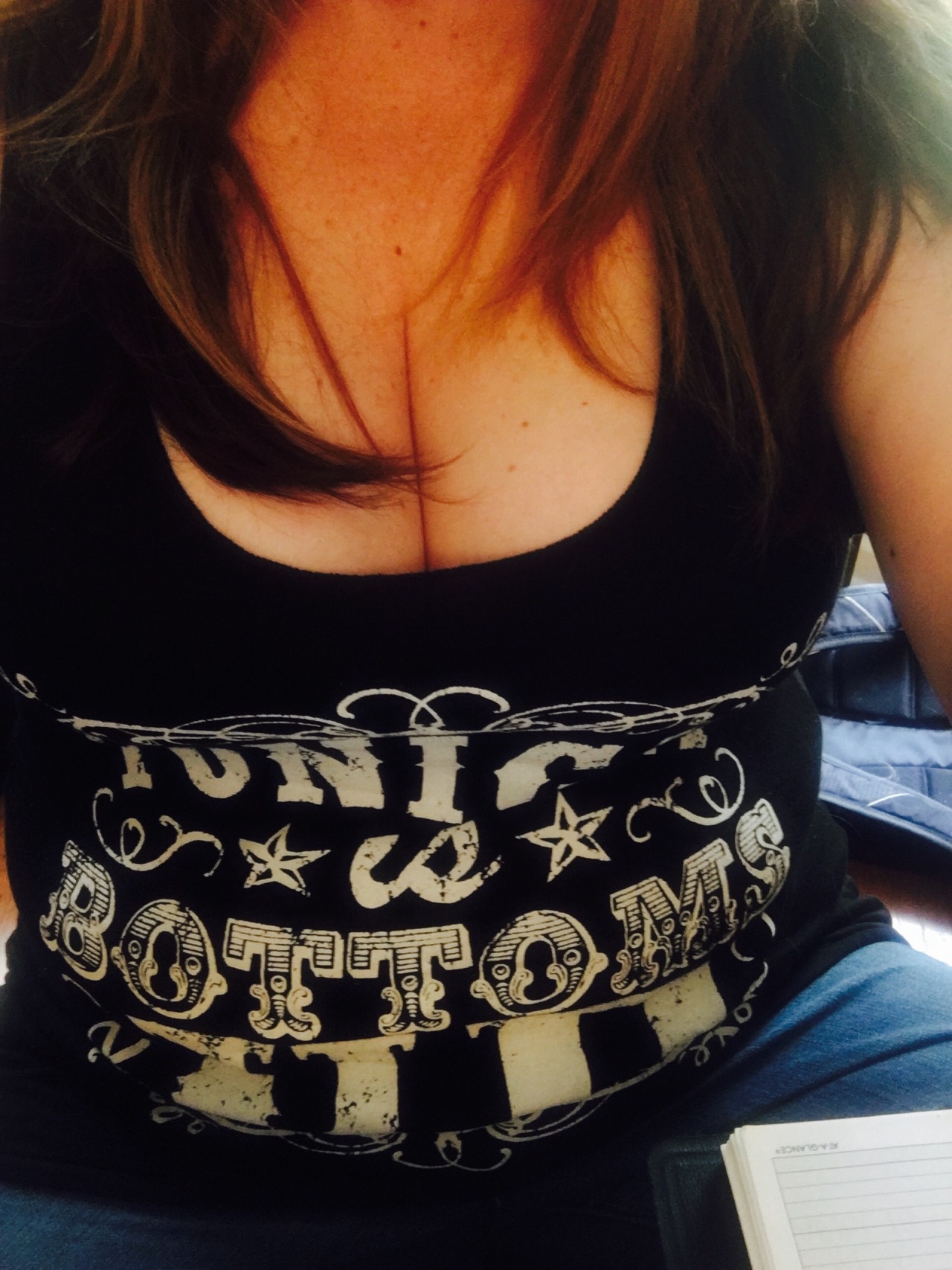 hungrymilkybiwife:  Just a little bored at my desk….