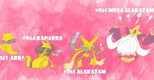 Justoon Smitts Art Stuff Abra Kadabra Alakazam And Mega Alakazam It