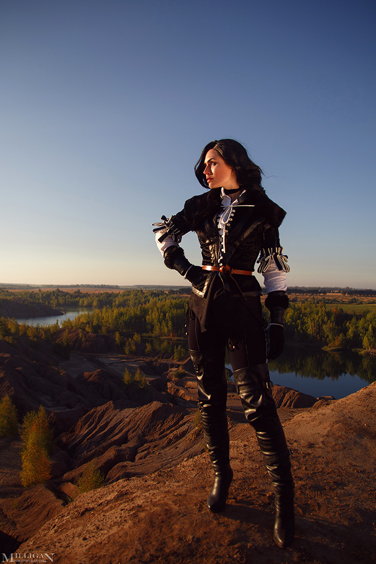   Yennefer of Vengerberg  Candy as Yenneferphoto, make-up by me