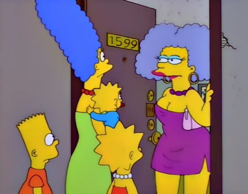 The Simpsons Marge And Bart Naked