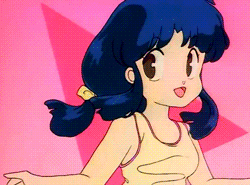 Ranma ½.  How weird that  we can remember word by word the theme song from a show we used to watch as kids and I can’t recall half of what the teacher said last semester! Also, Akane’s game was fucking weak. I’d rather Ranma ended