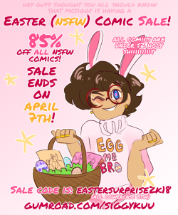 Mcsiggy: Heeey Guys! Surprise Comic Sale!! All 85% Off!! Uvu The Place To Buy My