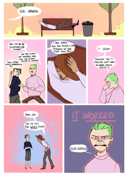 disteal:Poor Genji’s too normal for this