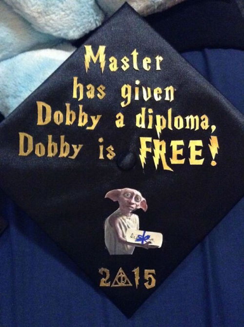 jackiereblogsthis: sixpenceee: A compilation of clever graduation caps. Here is the source for all these pictures. Thousands of tears later…  omg these are great xD