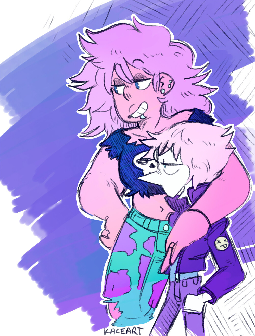 kaceart:  bad pearl lvl 300: w/gf B) 