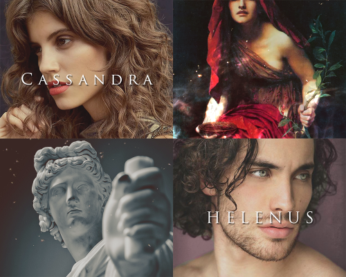 nuricurry:CHARACTERS OF “THE ILIAD”: //Cassandra & Helenus//→ Twin Seers— O humans, o human thin