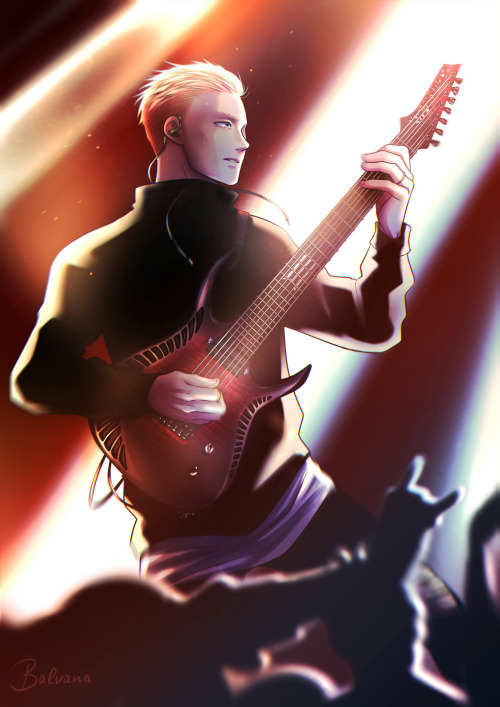 Columbus Conley ~ DivisiveI just had to draw this for one of the most awsome guitarists I got the ch