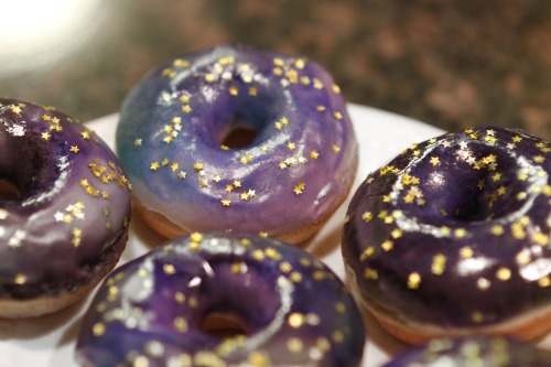 GALAXY DONUTS!!! Inspired By @insertdisc5‘s Animated Short Galactic Donut!! And A Twitter Exchange