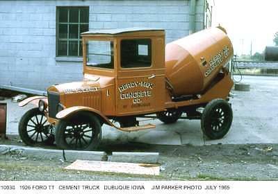 doyoulikevintage:  1922 Model TT Ford Cement truck
