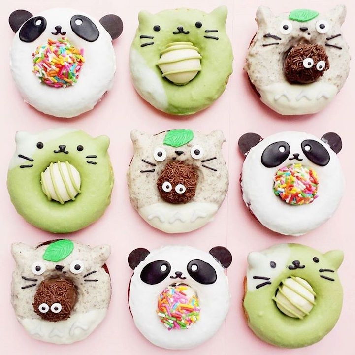 sweetoothgirl:    Delectable Doughnuts That Are Almost Too Cute to Eat… Almost