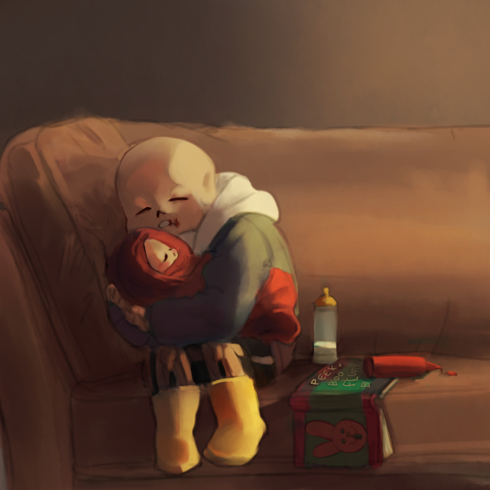 binart:  baby bones are sleepin shhh… 