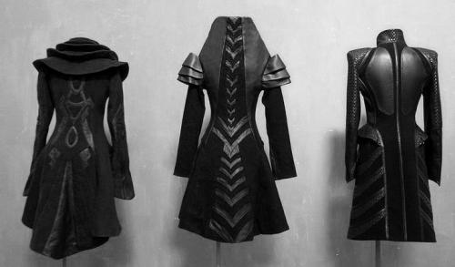e-jack-ulation: quietstyle:  Back Shots of Gelareh Designs Back Story for Autumn/Winter 2013-14  OH