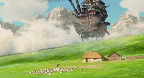 howls-pendragon:Howl’s Moving Castle, 2004