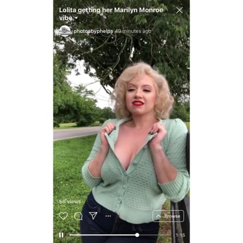 Check out my IGTV to get a behind the scenes porn pictures