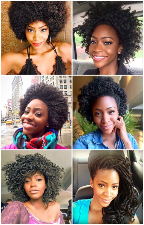 carnapptural:  securelyinsecure:  Teyonah Parris“It feels good to be a role model for little girls who don’t often see  natural hair on the red carpet. I’ve wanted to be an actress my whole  life and the none of the women I aspired to be like had