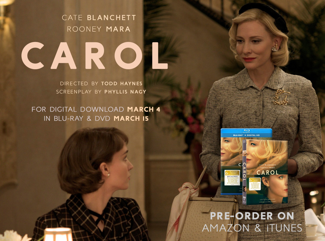 MISS BELIVET : CAROL Movie News & Updates — New still of Cate