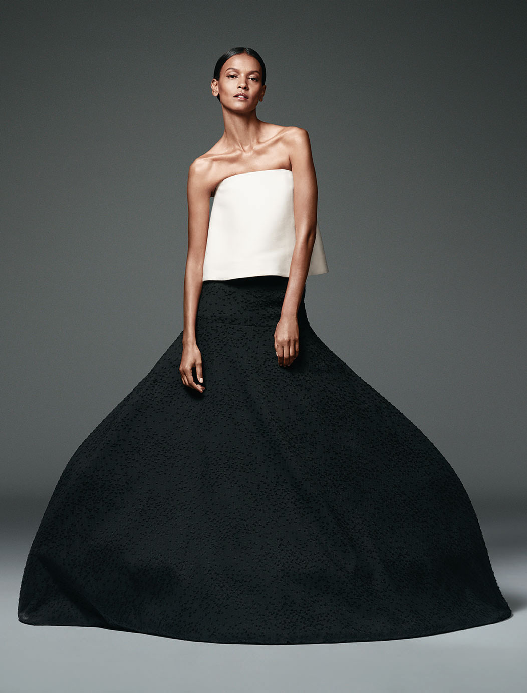 lelaid:Liya Kebede in Rosie Assoulin by Barnaby Roper for CFDA Journal, 2015