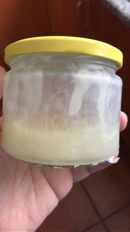 cumeatingsissy: spercum:want to drink the cum What a delicious spermy dessert!!