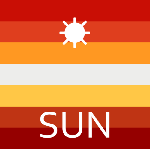 disasterbisexual:  Sun &amp; Moon Lesbian Merch I wanted to make merchandise for the sun and moo