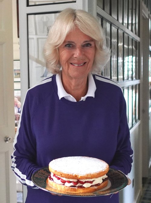 In celebration of the return of @Poetry_Together tea parties this year, The Duchess of Cornwall has 