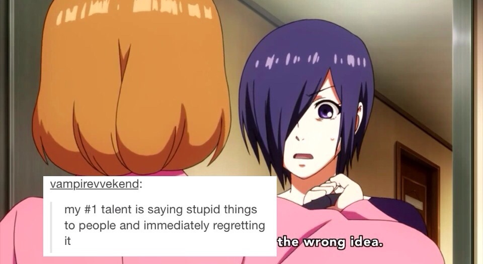 tokyoghurt:  has anyone done this on tokyo ghoul yet 