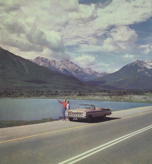 atomic-chronoscaph:Adventure Along the Trans-Canada Highway - travel brochure (1961)