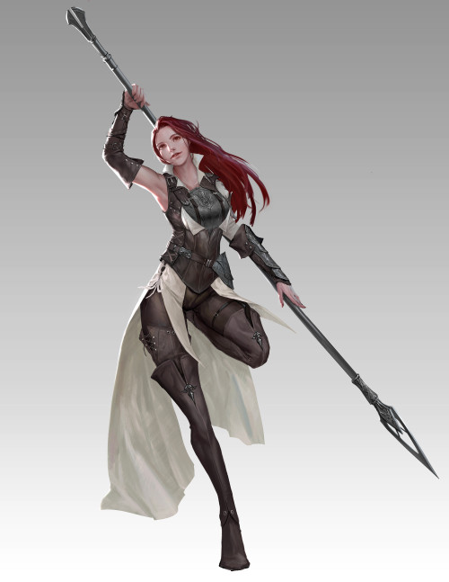  SpearLadyHaDong Songhttps://www.artstation.com/artwork/R3mZ5y 