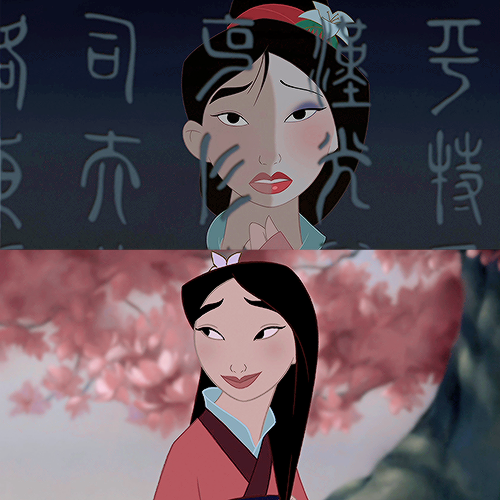 arwens: Disney Ladies Month → Mulan “The flower that blooms in adversity is the most rare