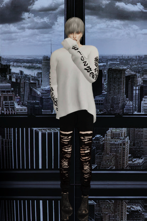 the77sim3:sakuraijun-sims:Hair96M | @maygamestudio Accessories | @the77sim3  【x】Top&Bottom | @si